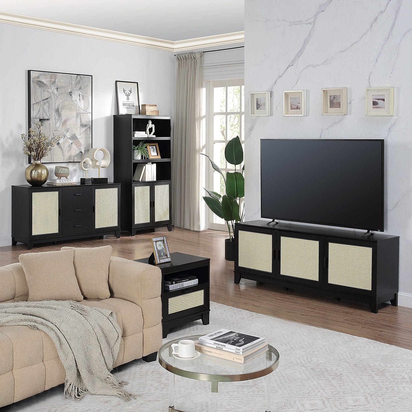Sheridan - Bookcase Cabinet