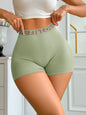 Cross-Border  High-Waisted European And American Style Sports Shorts With Letter Knit Fashion Casual Women's Boxer Shorts Manufacturer