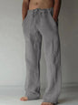 Men's Plus Size Drawstring Loose Fit Pants