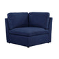 Crosby - Modular Wedge - Blue Fabric