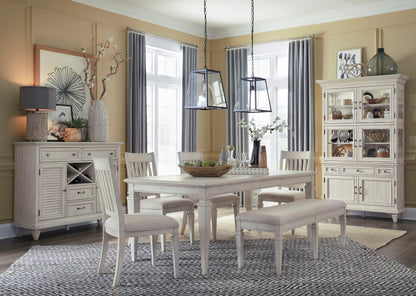 Newport - Rectangular Dining Table - Alabaster