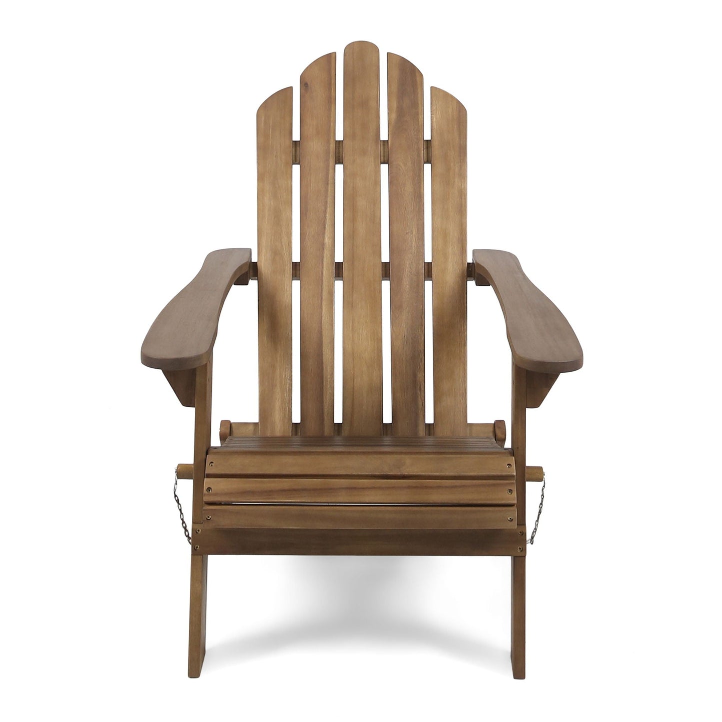 Aurascape Outdoor Acacia Wood Foldable Adirondack Chair
