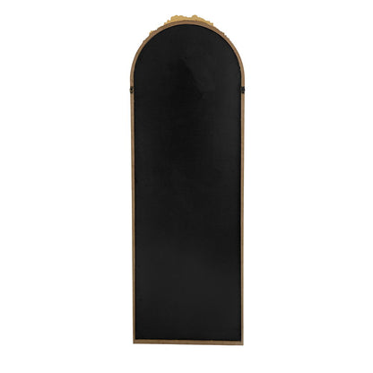 Wood Floor Mirror, Full Body Mirror Dressing Make Up Mirror For Bathroom