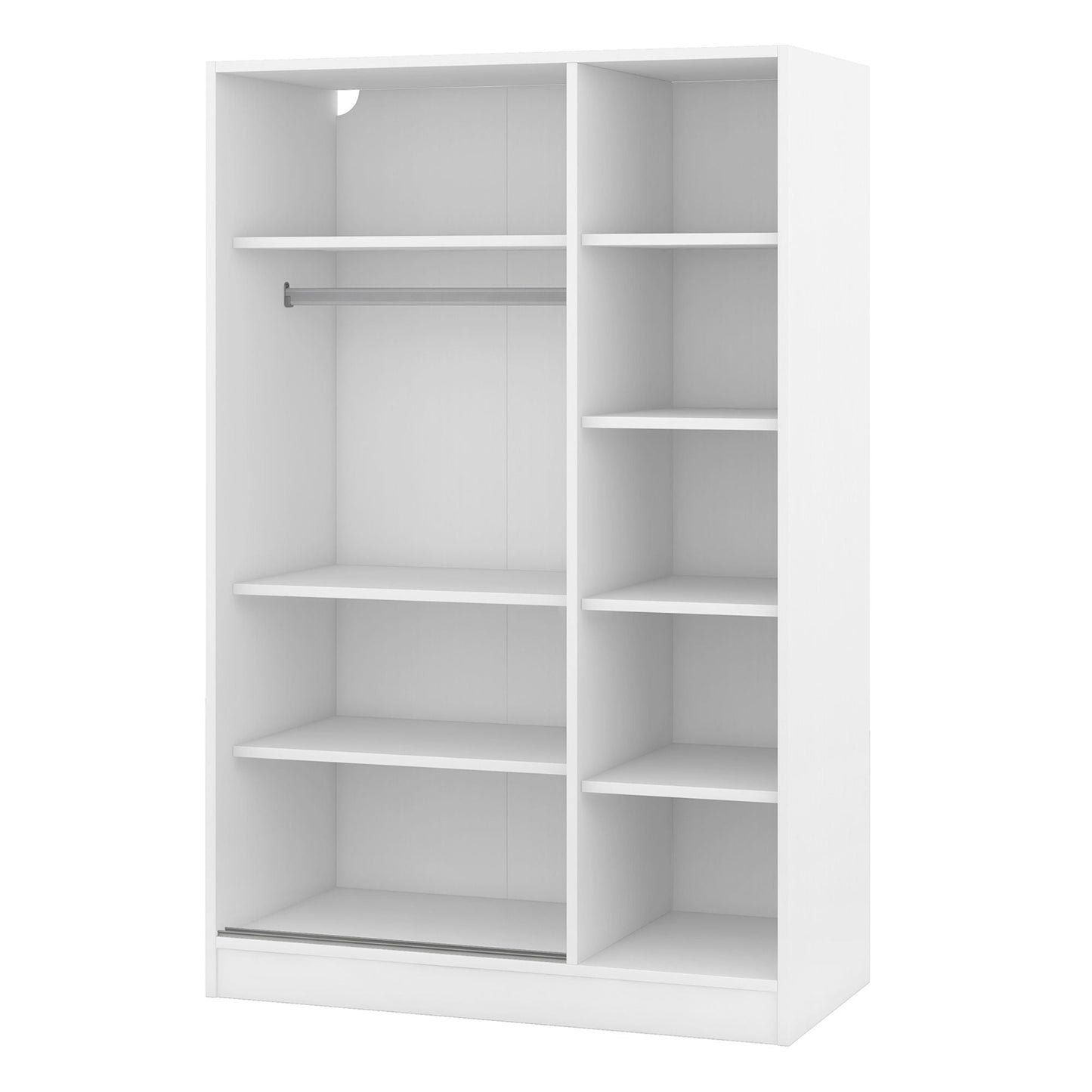 3 Door Shutter Wardrobe & Shelves
