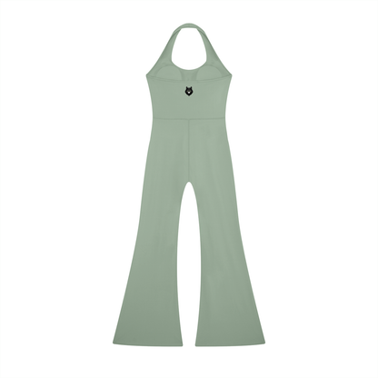 Loki & Ivy Women’s Halter Flared Jumpsuit