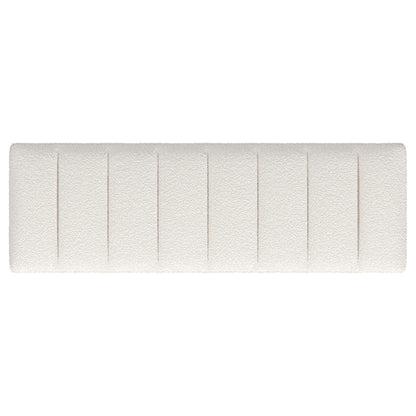 Mesa Boucle Upholstered Tufted Accent Bench Vanilla