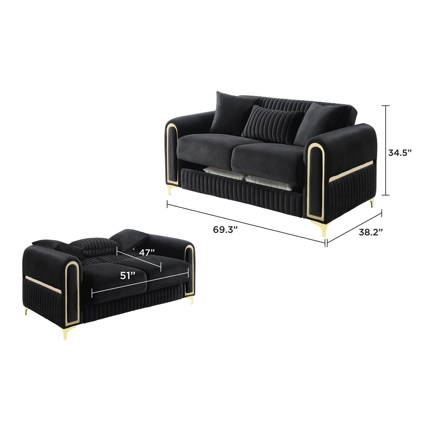 Ruby - Sofa Set