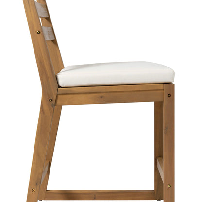 Patio Bar Set With Ergonomic Chairs