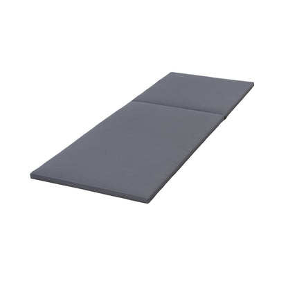 2" Thick Chaise Lounge Cushion in Dark Grey