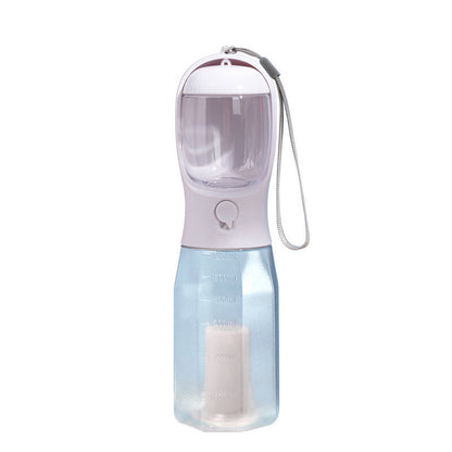 Pet Dog Three-in-one Portable Garbage Bag Filter Multifunctional Water Cup