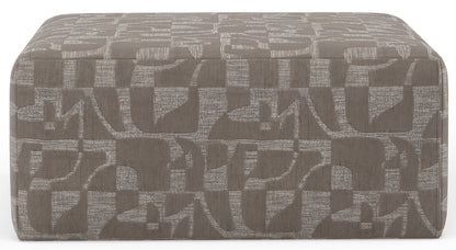 Zeke - Cocktail Ottoman - Cloud