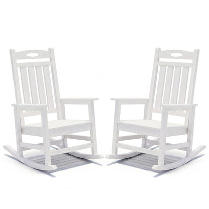 Outdoor Rocking Chair Set of 2