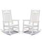 Outdoor Rocking Chair Set of 2