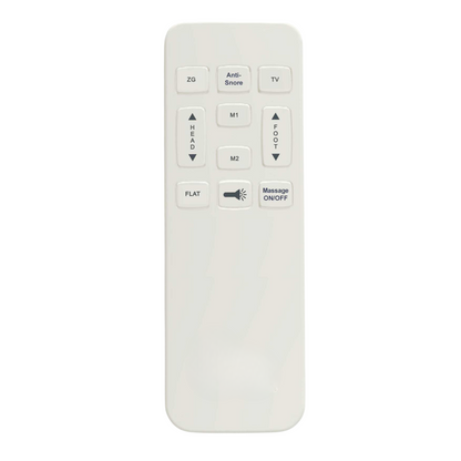 Twin XL Adjustable Bed Base with Massage and Position Adjustments