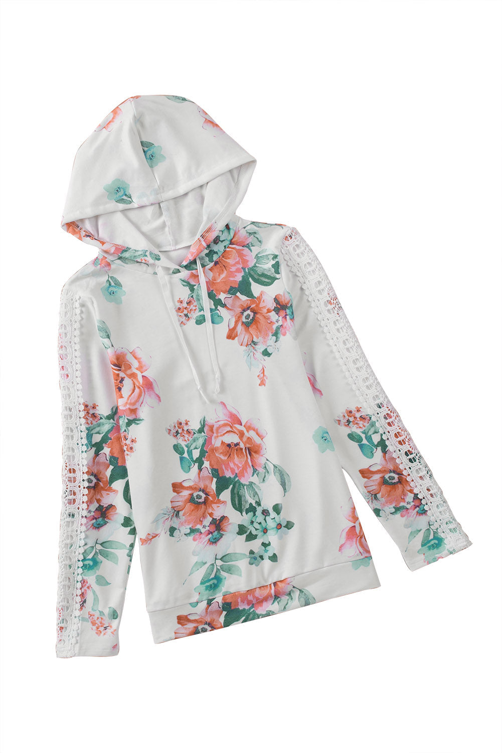 Emilie Contrast Long Sleeve Hoodie