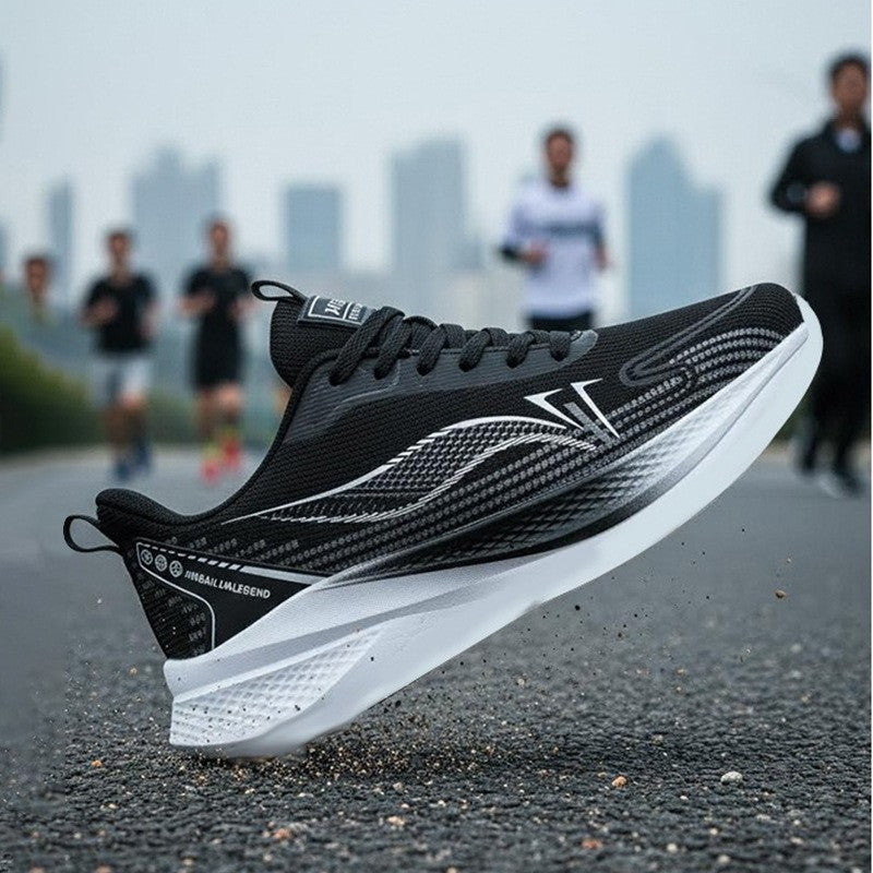 Mens Non Slip Mesh Sneakers With Rebound And Lightweight Design
