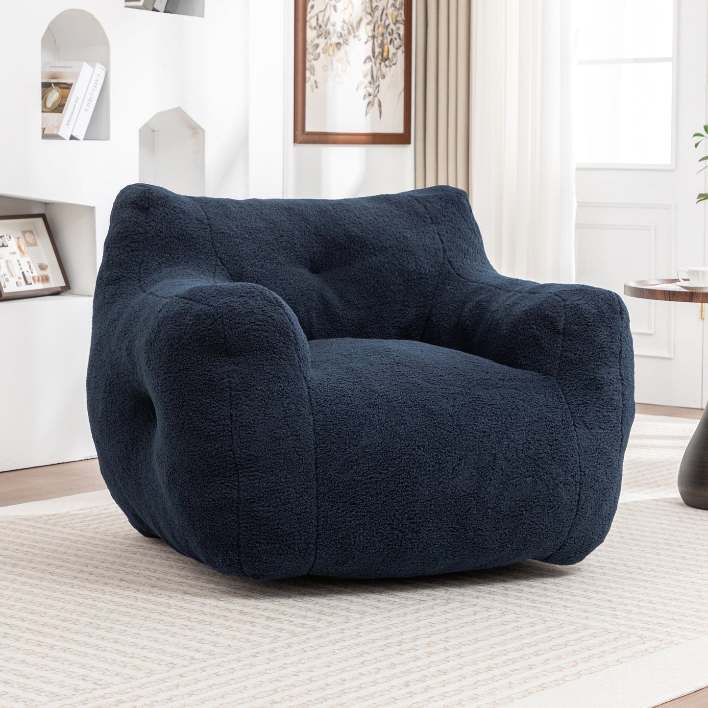 Bean Bag Sofa Chair with Armrests