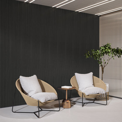 2 Pack Acoustic Solid Wood Wall Panels