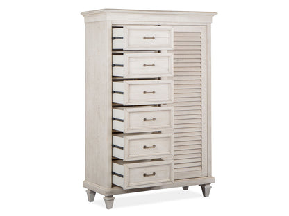 Newport - Gentleman's Chest - Alabaster