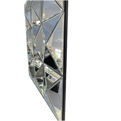 3D Mirror Wall Decor Beveled Glass Wall Mirror