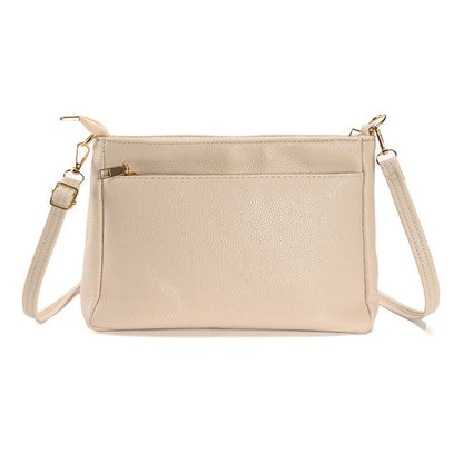 Stylish and simple shoulder Crossbody bag, women's small versatile zipper crossbody purse, stylish small square bag