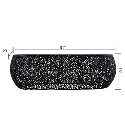 T3601 - Oval Coffee Table