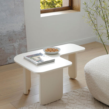 L-Shape Coffee Table For Living Room