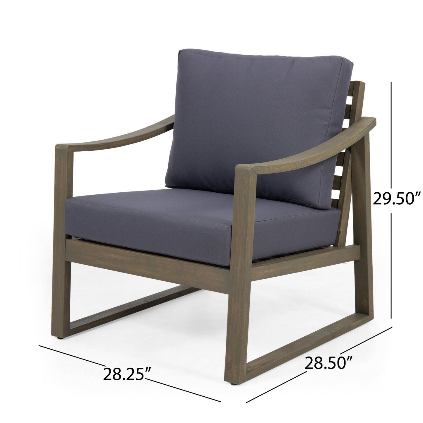 Samwell Outdoor Club Chair