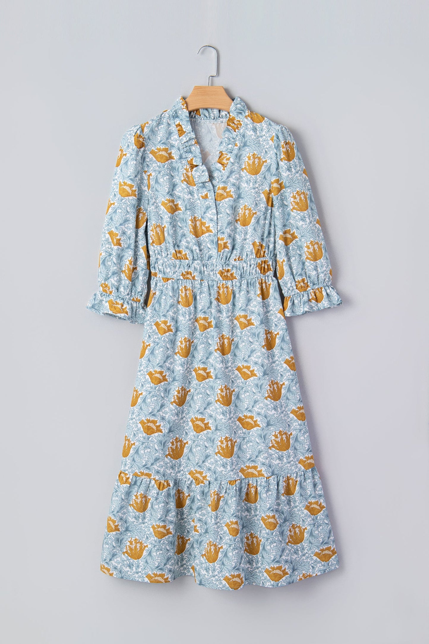 Rosalee Bracelet Sleeve Long Dress