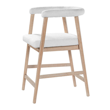 25" Seat Height Bar Stools with Back, Set of 2