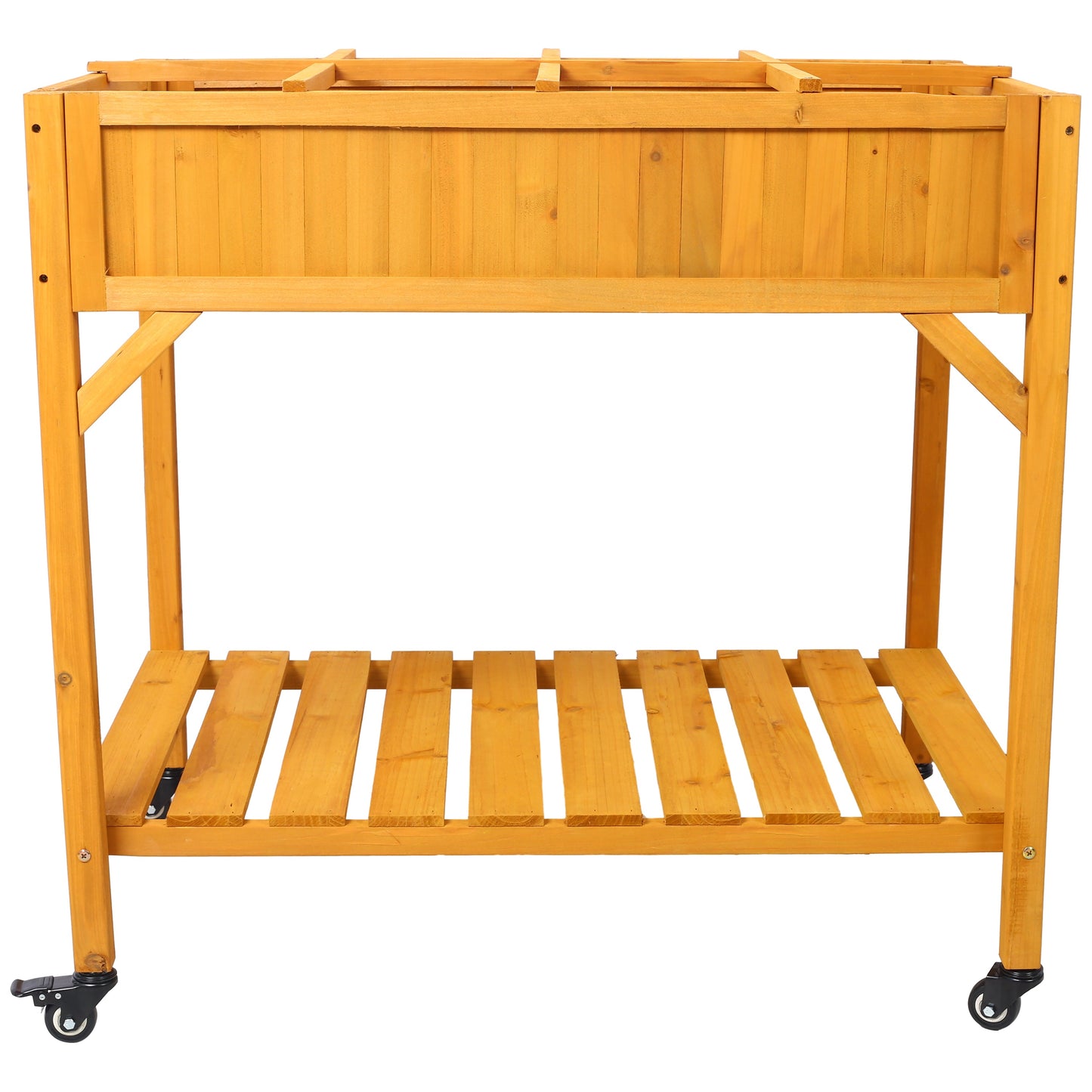 Elevated 8 Pocket Herb Garden Bed