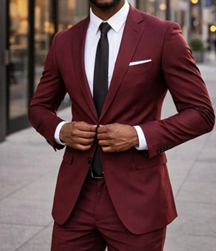 Polyester Men's Suit