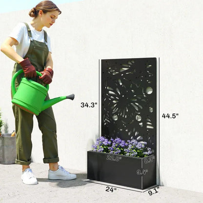 Stylish Plant Bed, Freestanding or Wall Mounted Plant Bed