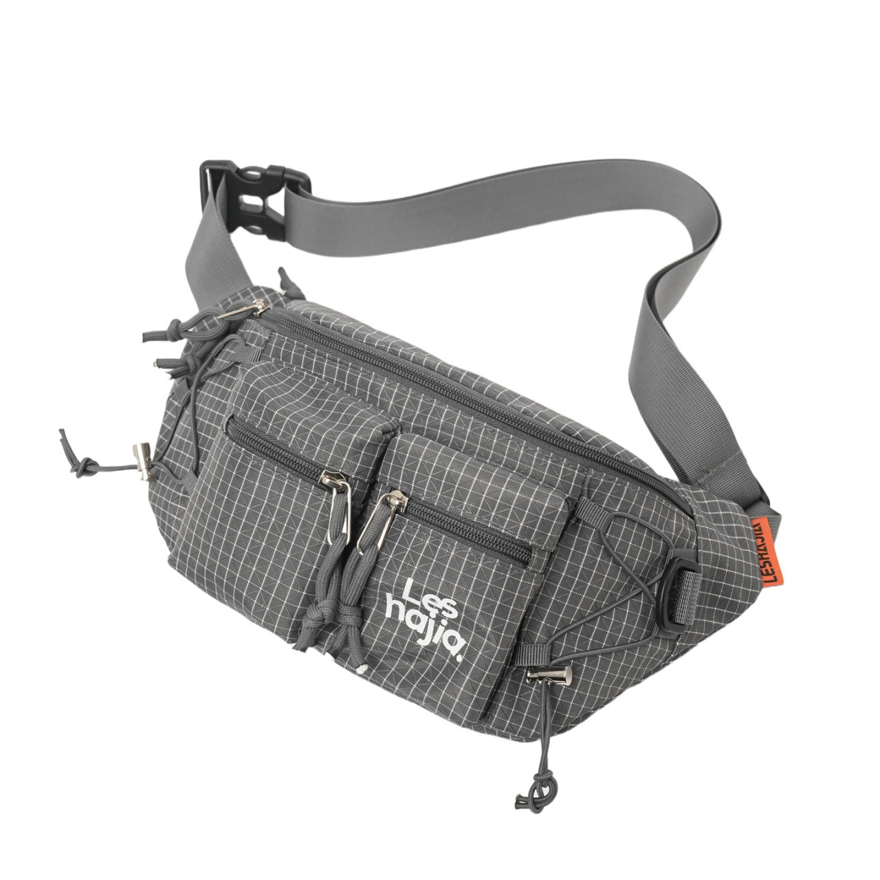 Workwear-style Outdoor Hiking Waist Bag, Lightweight Chest Pack For Men
