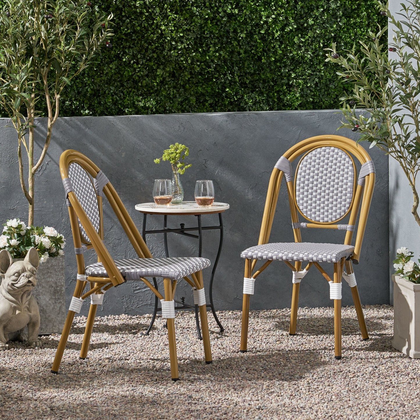 French Bistro Chair Set of 2