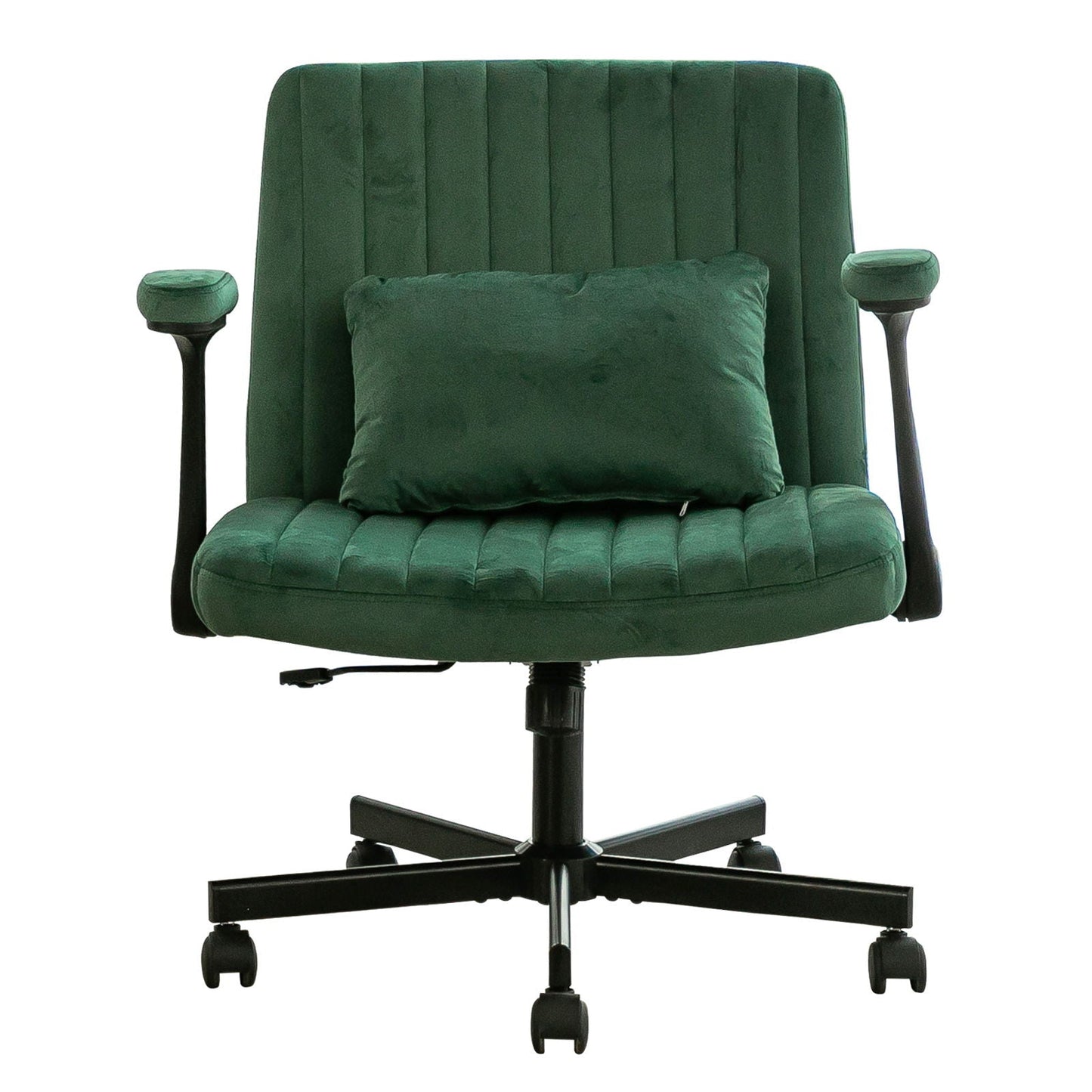 Criss Cross Armrest Office Chair With Wheels