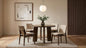 Strouse 5-piece Dining Set Cream and Walnut