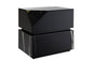 Drisana Mirrored End Table - Black