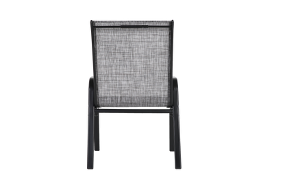 8 Piece Patio Chairs with Breathable Textilene Fabric