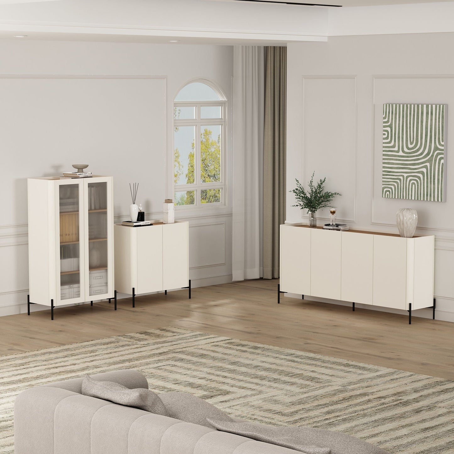 Abbey - Sideboard With Adjustable Shelves