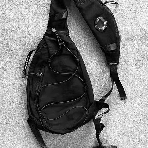 Street-style Mens Large-capacity Chest Bag Cool And Personalized CP Design