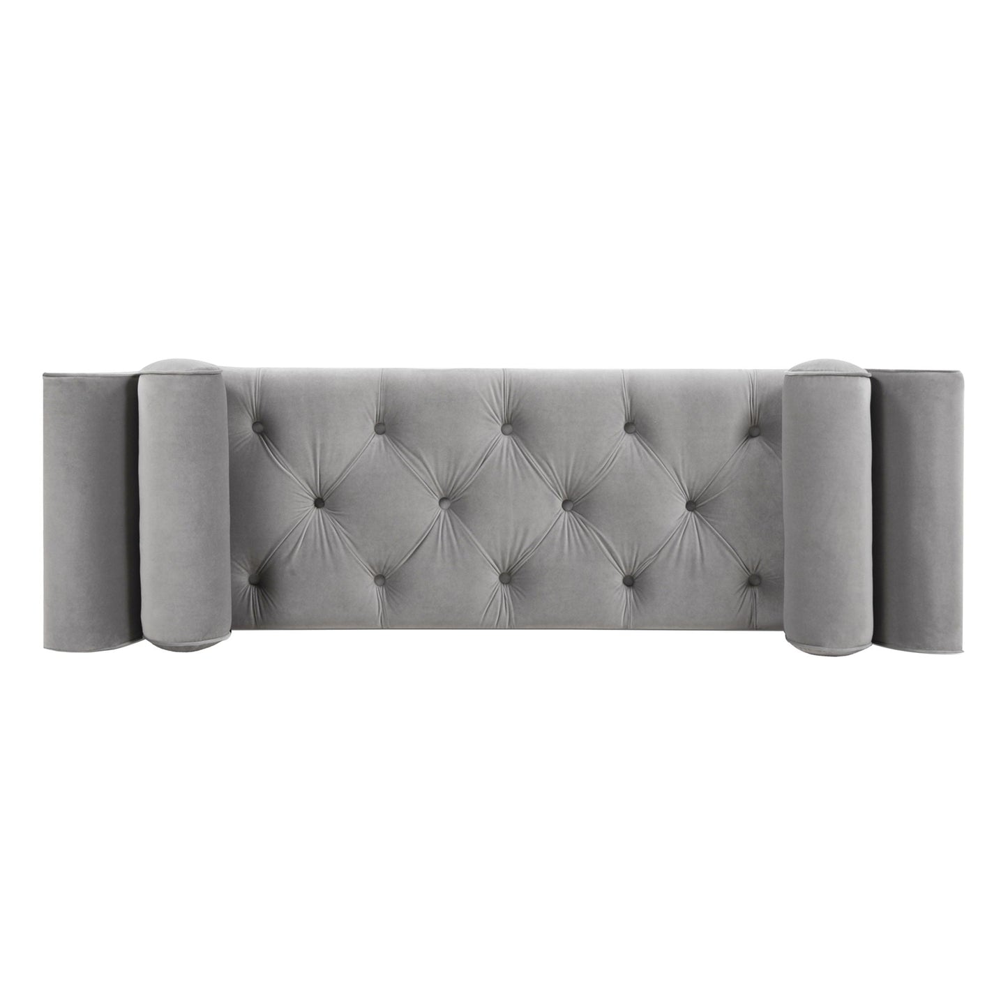 Alma - Tufted Flared Arm Entryway Bench