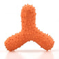 Pet Latex Toys Barbed Bone Sound Toy Tooth Cleaning