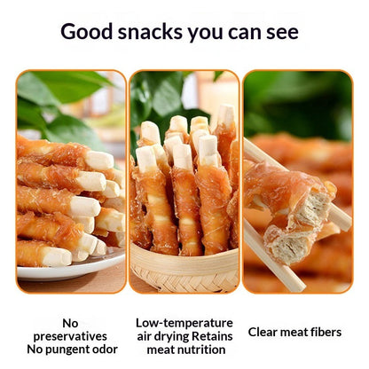 Dog Treats Chicken-flavored Milk Sticks Calcium Chews And Grinding Bones