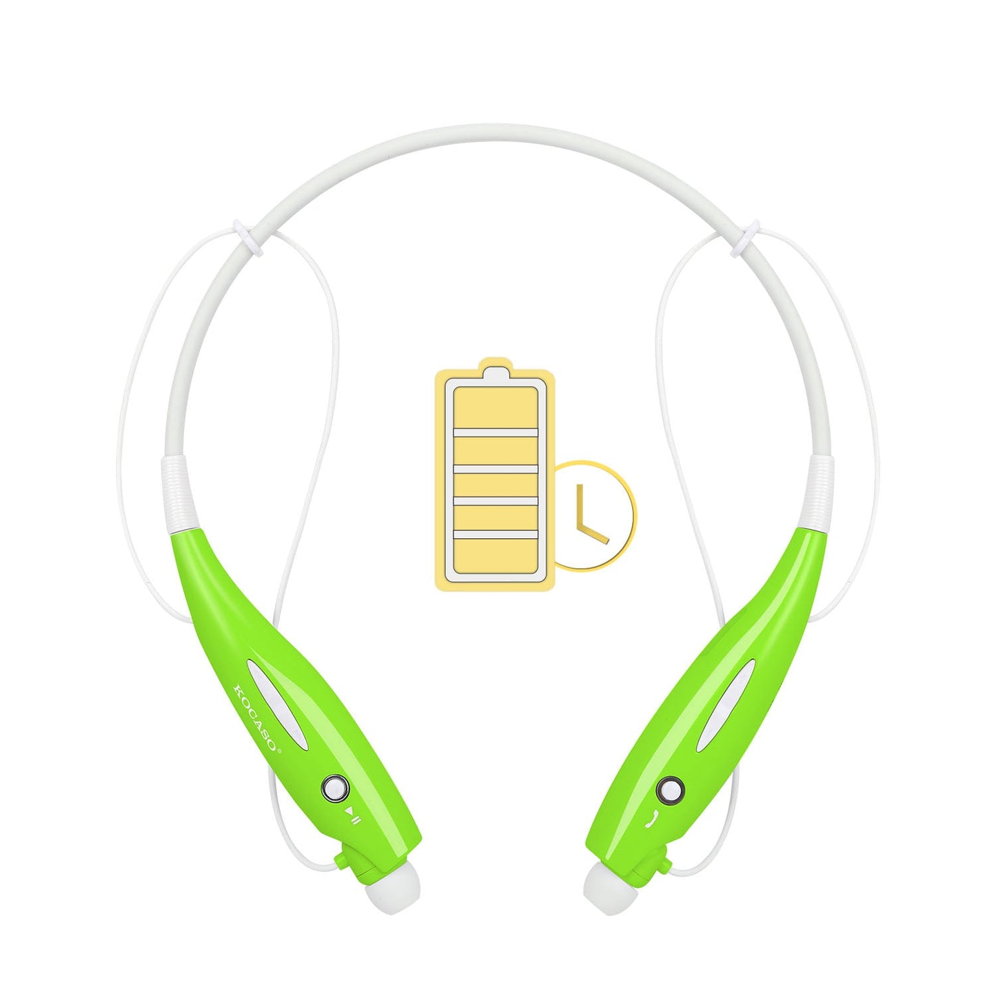 KOCASO Wireless Sports Stereo Hands Free Headset for Phone and Tablet