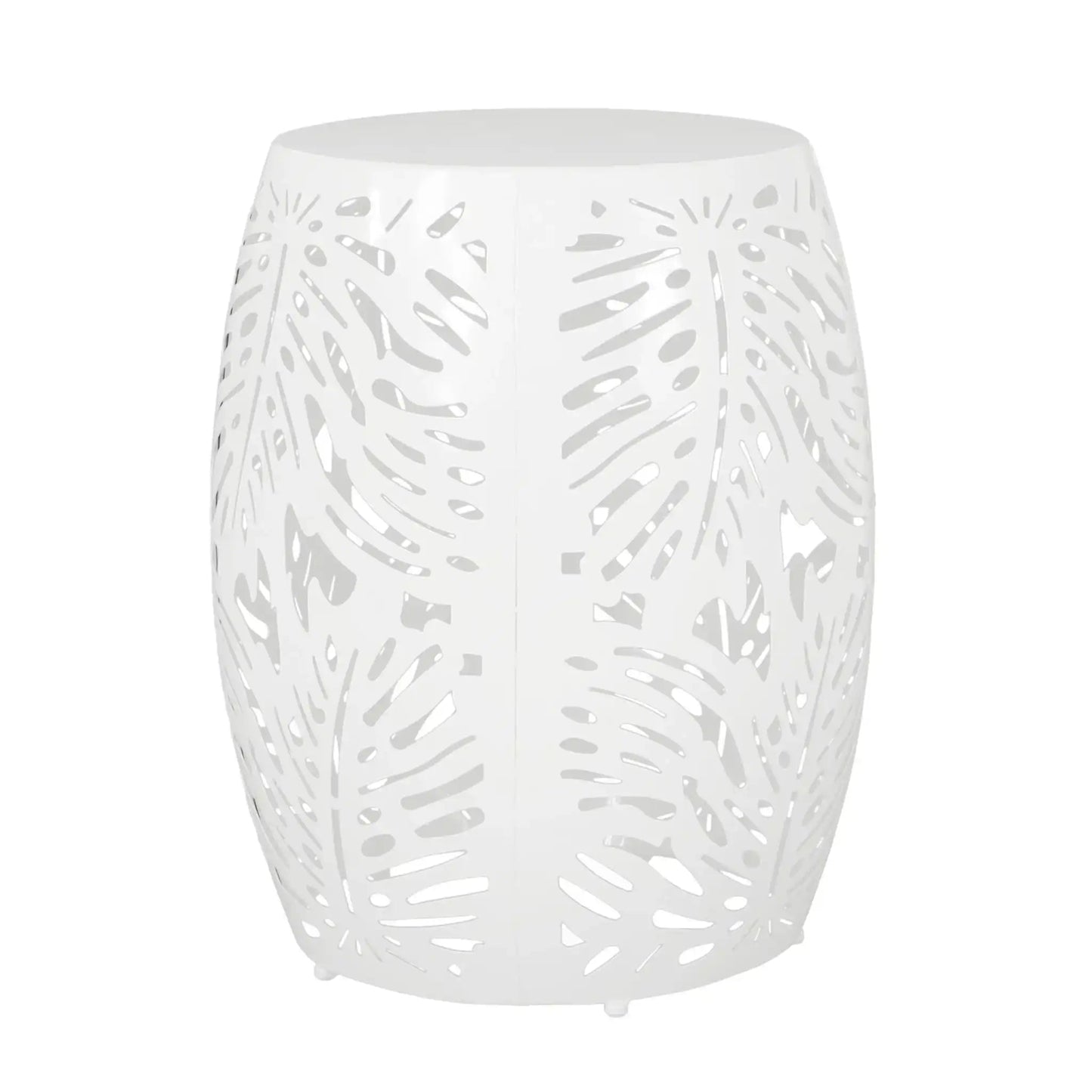 Modern Design Metal End Table, Large