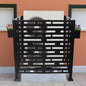 3.5x3.5FT Metal Air Conditioner Privacy Fence with Planter Boxes