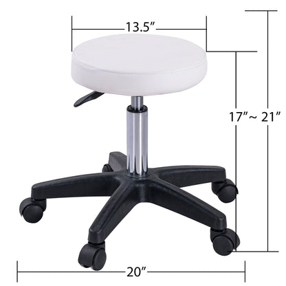 72.8" Massage Salon Tattoo Chair With Two Trays Esthetician Bed With Hydraulic Stool, Multi-Purpose 3-Section Facial Bed Table, Adjustable Beauty Barber Spa Beauty Equipment