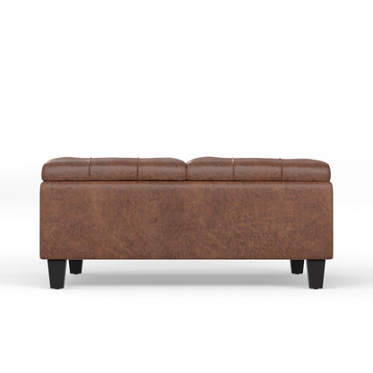 Harrison - Upholstered Coffee Table Storage Ottoman
