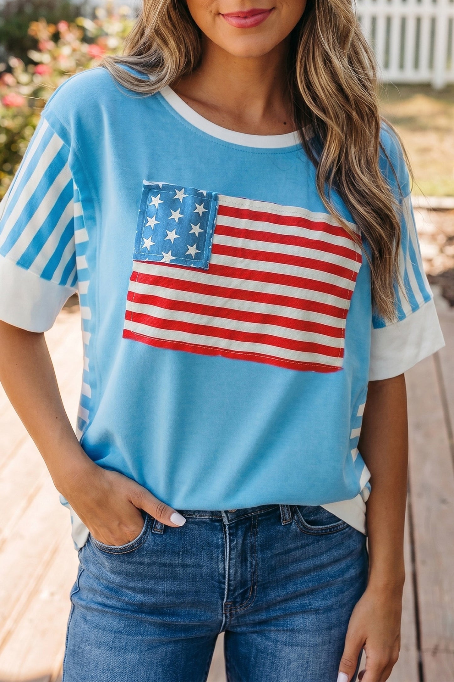 Zoe July 4th T Shirt